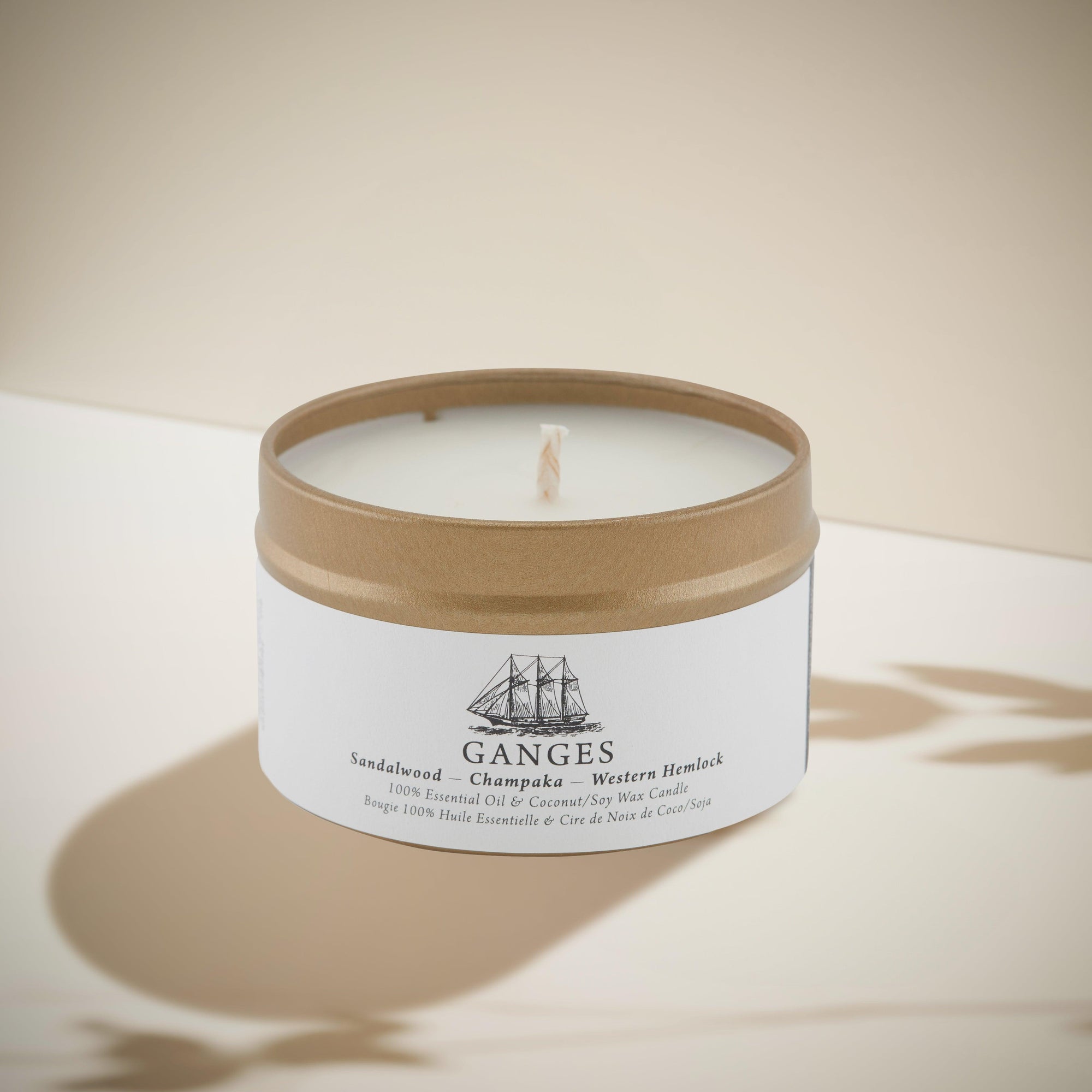 Ganges | Sandalwood - Champaka - Western Hemlock - Salt Spring Candle Co.