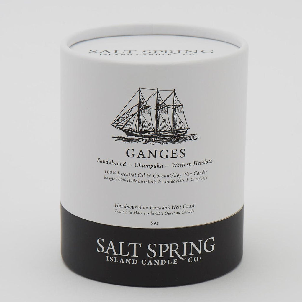 Ganges | Sandalwood - Champaka - Western Hemlock - Salt Spring Candle Co.
