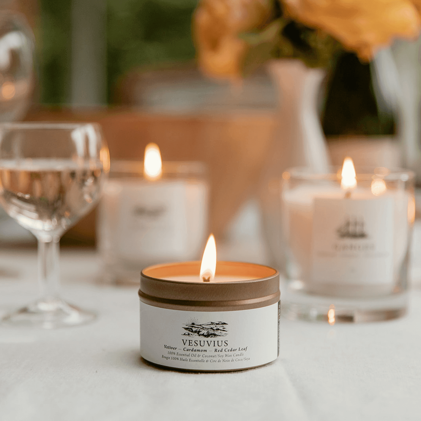 Vesuvius | Vetiver - Cardamom - Red Cedar Leaf - Salt Spring Candle Co.